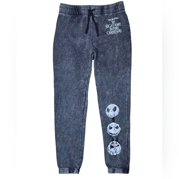 The Nightmare Before Christmas Jack Skellington Disney Parks sweatpants NWT - Picture 1 of 10